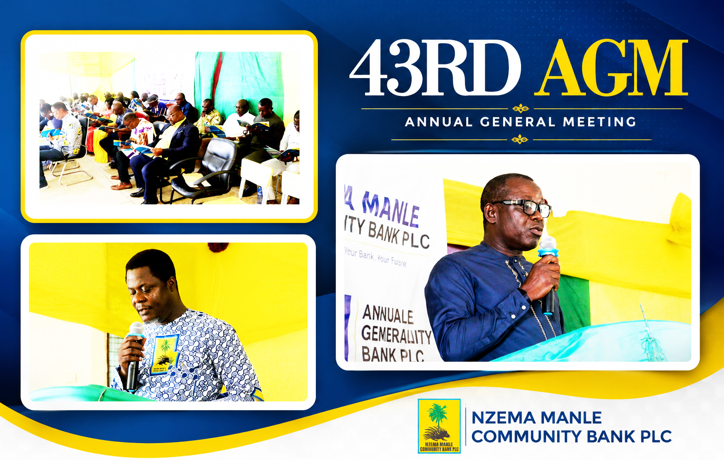 43rd AGM of Nzema Manle Community Bank PLC