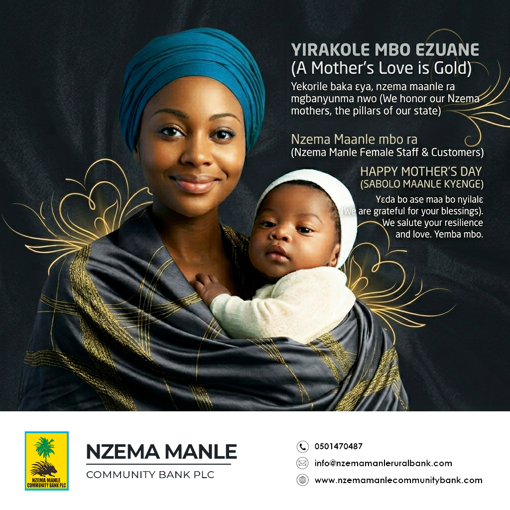 Happy Mother’s Day from Nzema Manle Community Bank PLC